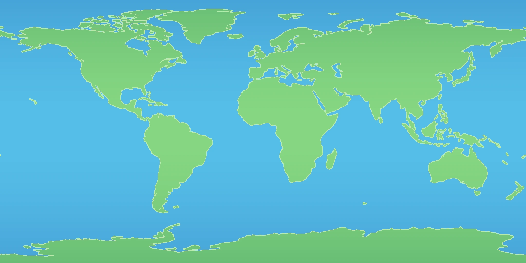 Map of Earth